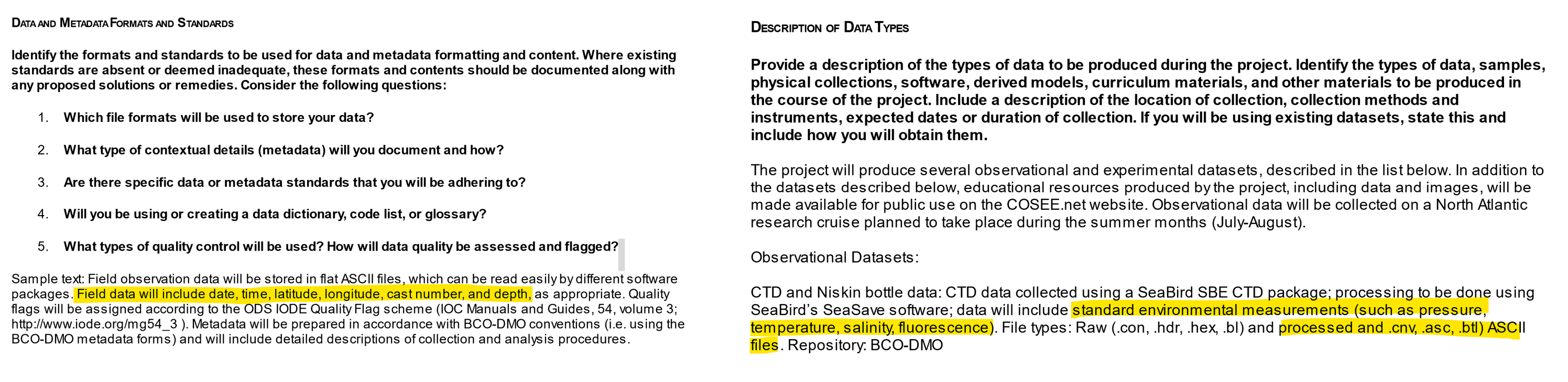 dmp-data-organization